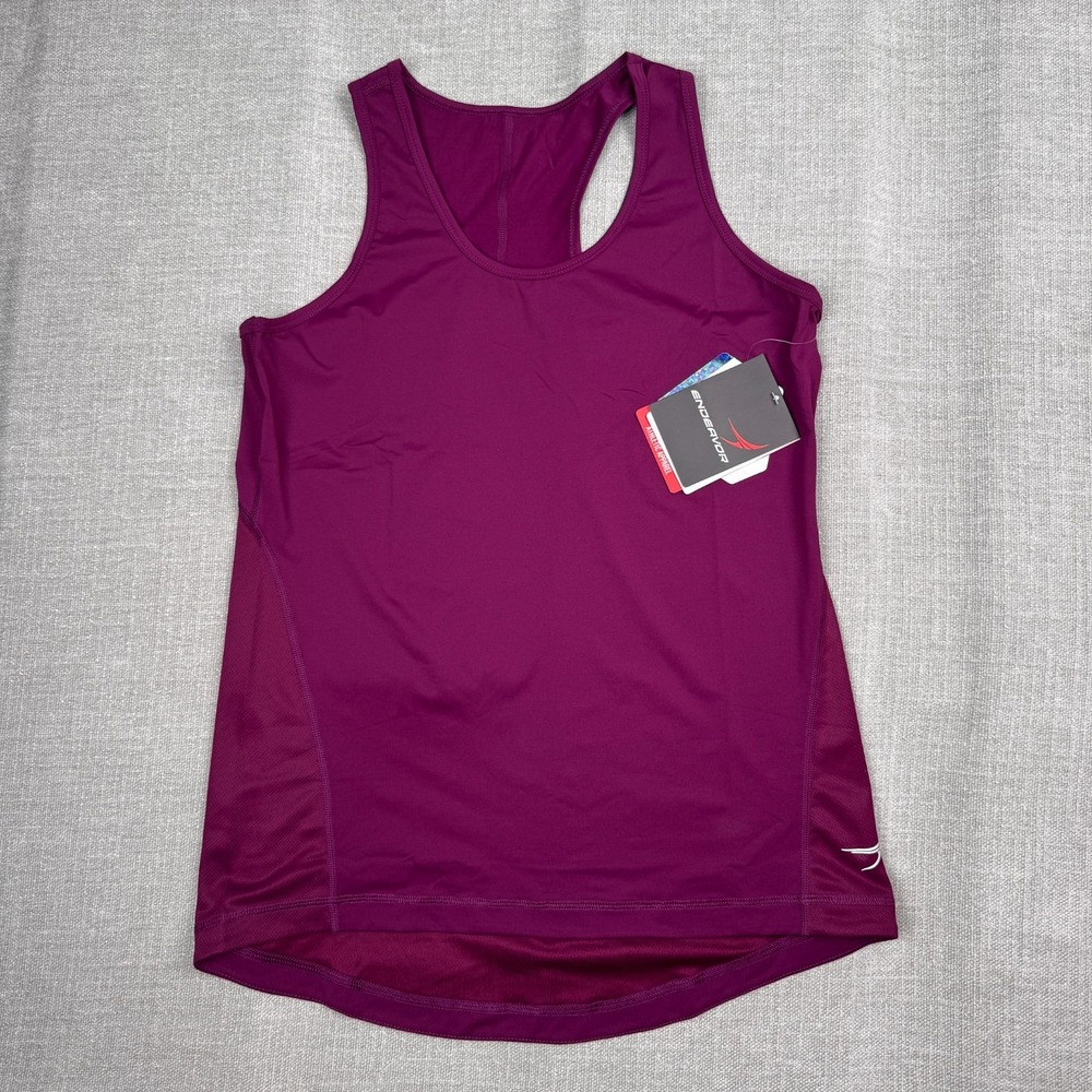 Endeavor Womens Athletic Tank Top Size M Sleeveless Workout